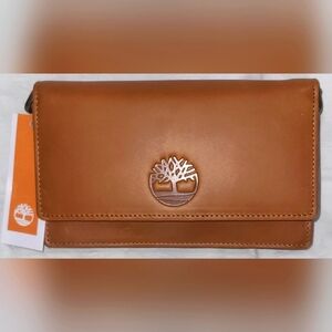 Timberland Women's RFID Leather Crossbody Bag Wallet Purse